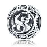 Letter S Pandora Charm NZ | Lullaboo